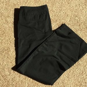 Maurice’s black slacks